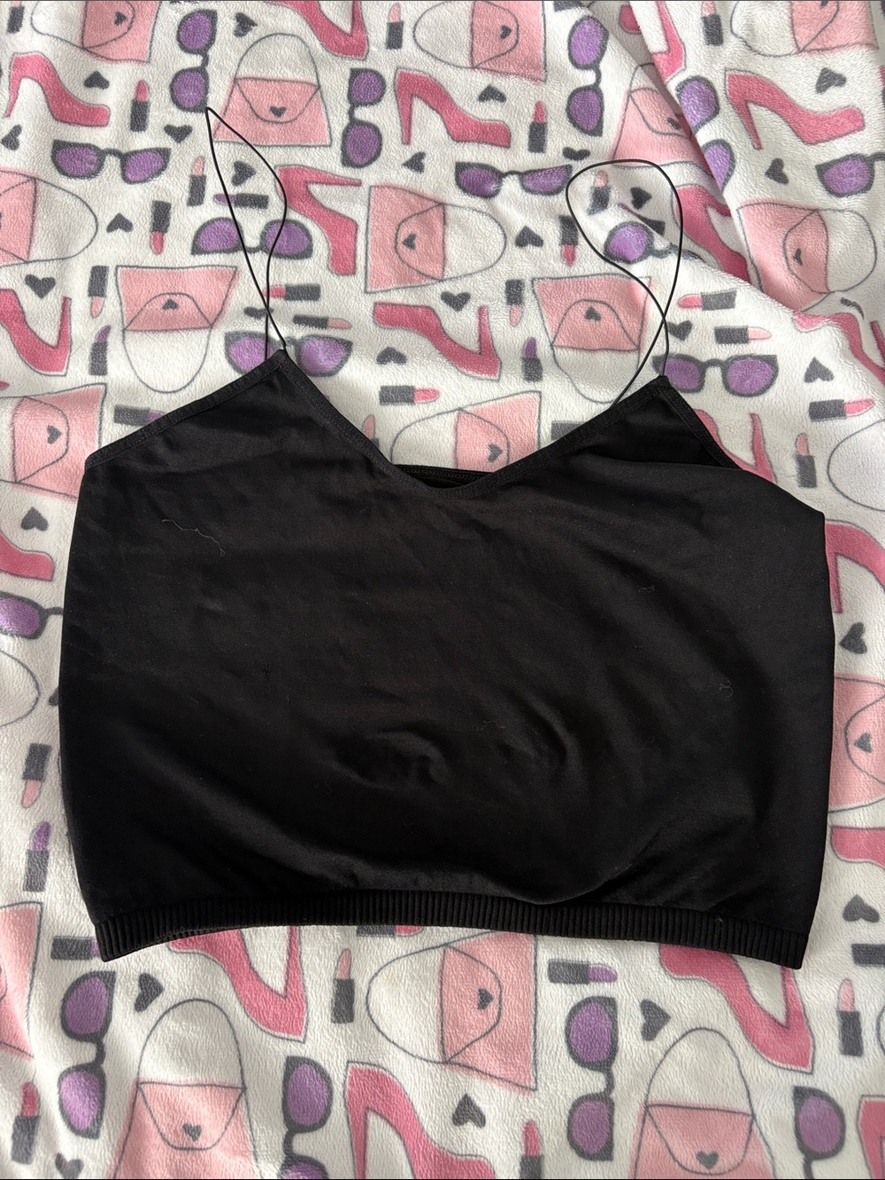 Free People Intimately Black Seamless brami